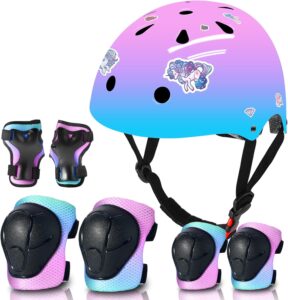 Gradient Color Kids/Toddler Bike Helmet