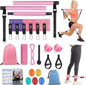 Pilates Bar Kit with Resistance Bands